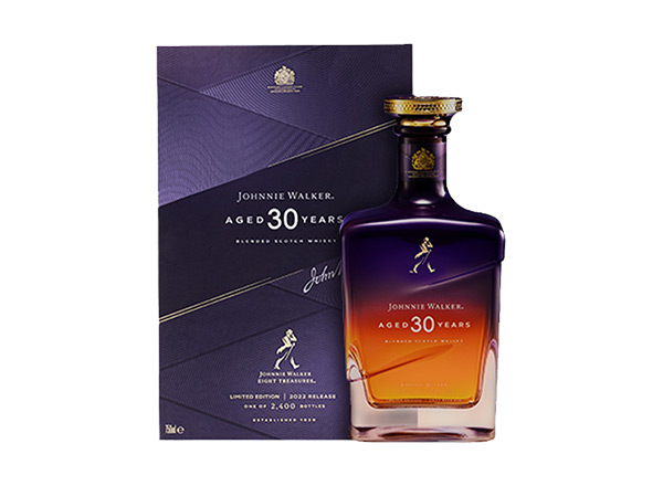 宁波Johnnie Walker尊尼获加30年回收尊尼获加威士忌紫金臻选750ml礼盒装洋酒收购约翰走路中国限量版