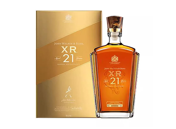 宁波Johnnie Walker尊尼获加XR21年回收尊尼获加威士忌约翰走路洋酒750ml礼盒