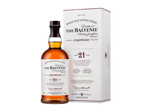 宁波回收百富威士忌21年波特桶陈酿The Balvenie Portwood Single百富洋酒收购