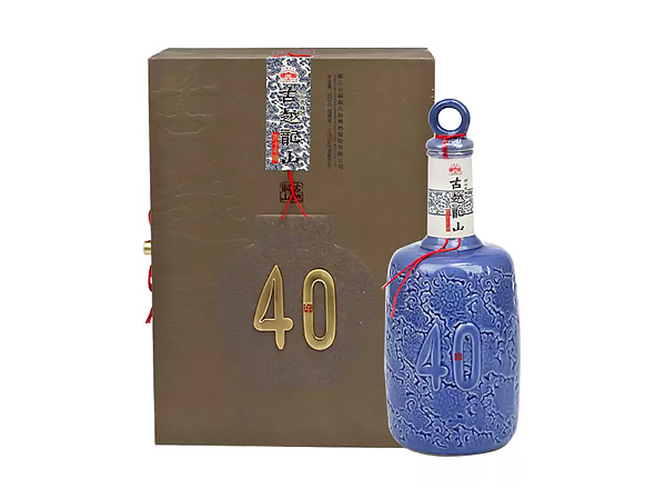 宁波古越龙山40年黄酒回收古越龙山四十年陈酿花雕酒