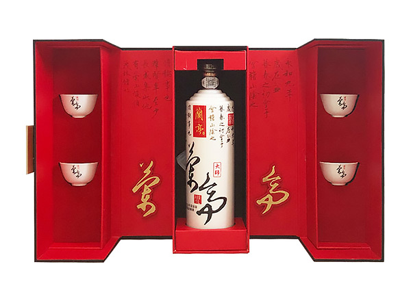 宁波会稽山黄酒回收大师兰亭三十年陈酿1L商务版礼盒装
