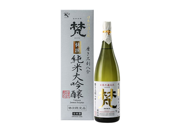 宁波梵清酒回收梵特撰38三割八分纯米大吟酿清酒