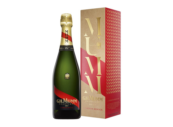宁波玛姆香槟回收风尚版玛姆红带香槟起泡酒G.H. Mumm Cordon Rouge Brut